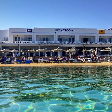 Acrogiali Beachfront Hotel Mykonos Платис Ялос Экстерьер фото