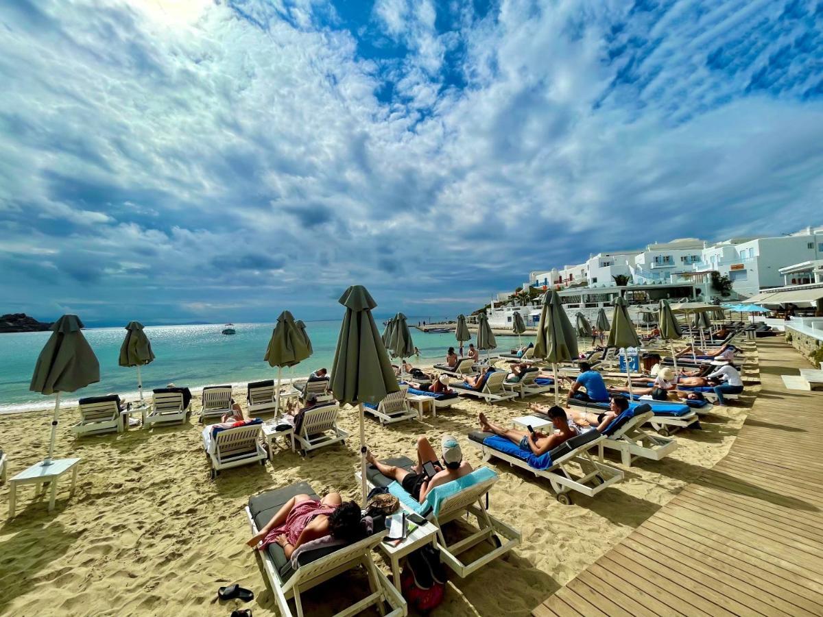 Acrogiali Beachfront Hotel Mykonos Платис Ялос Экстерьер фото
