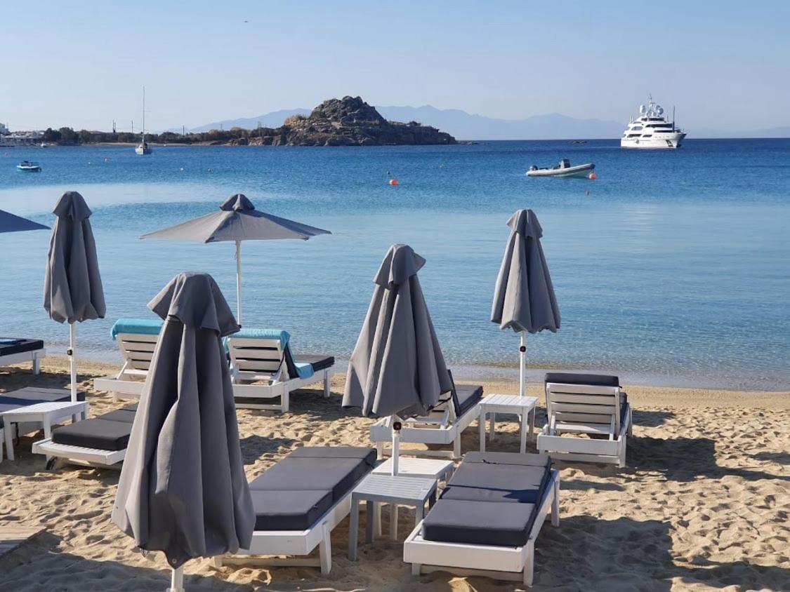 Acrogiali Beachfront Hotel Mykonos Платис Ялос Экстерьер фото