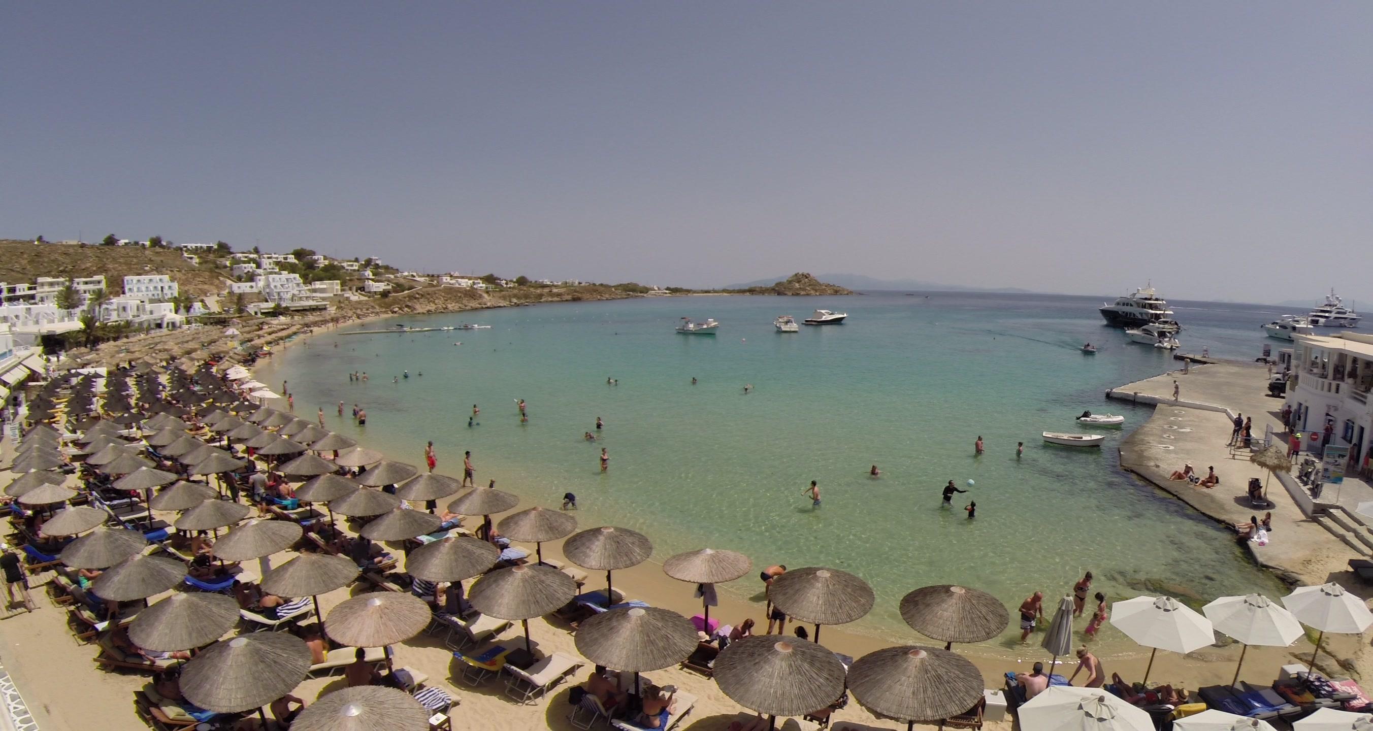 Acrogiali Beachfront Hotel Mykonos Платис Ялос Экстерьер фото