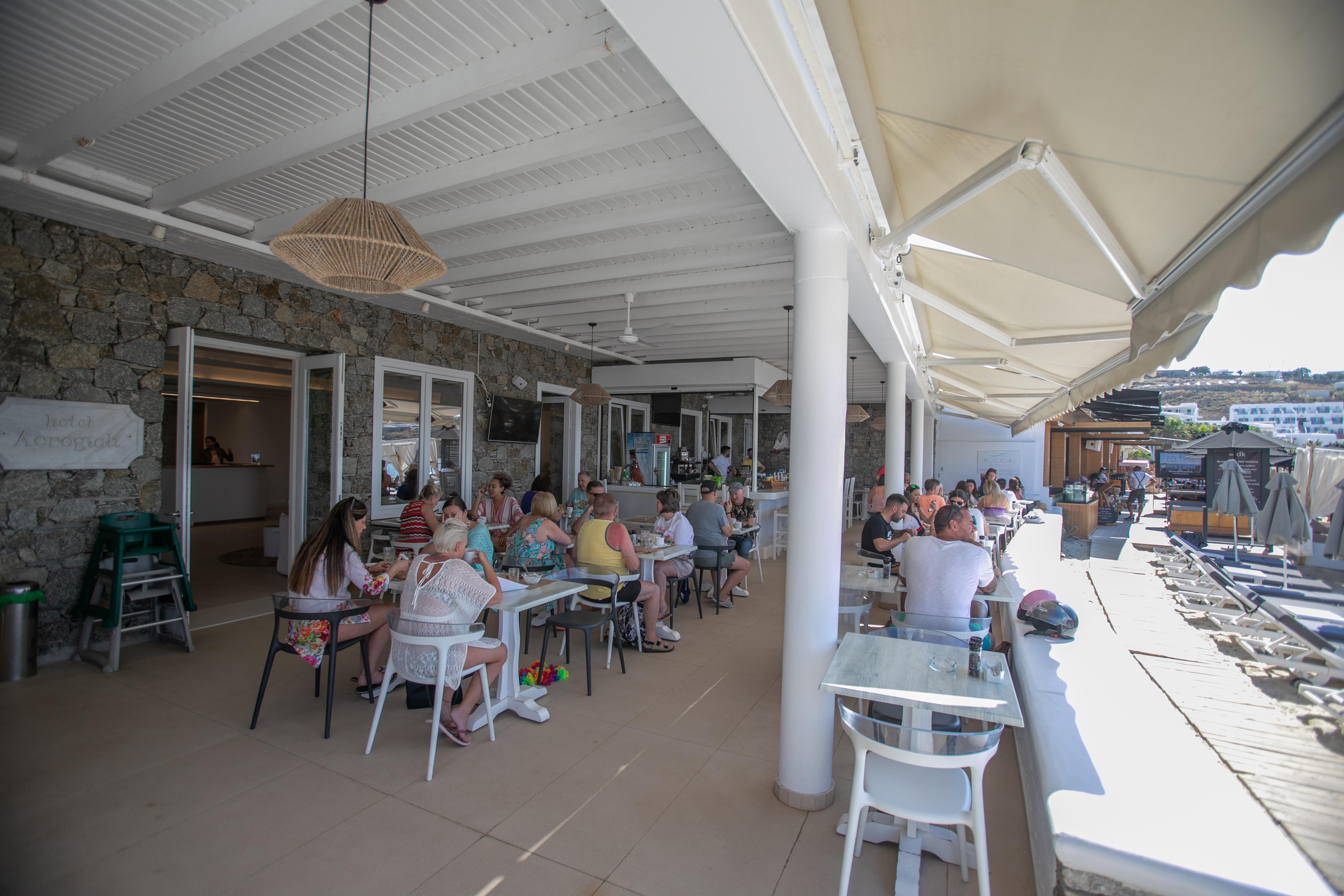 Acrogiali Beachfront Hotel Mykonos Платис Ялос Экстерьер фото