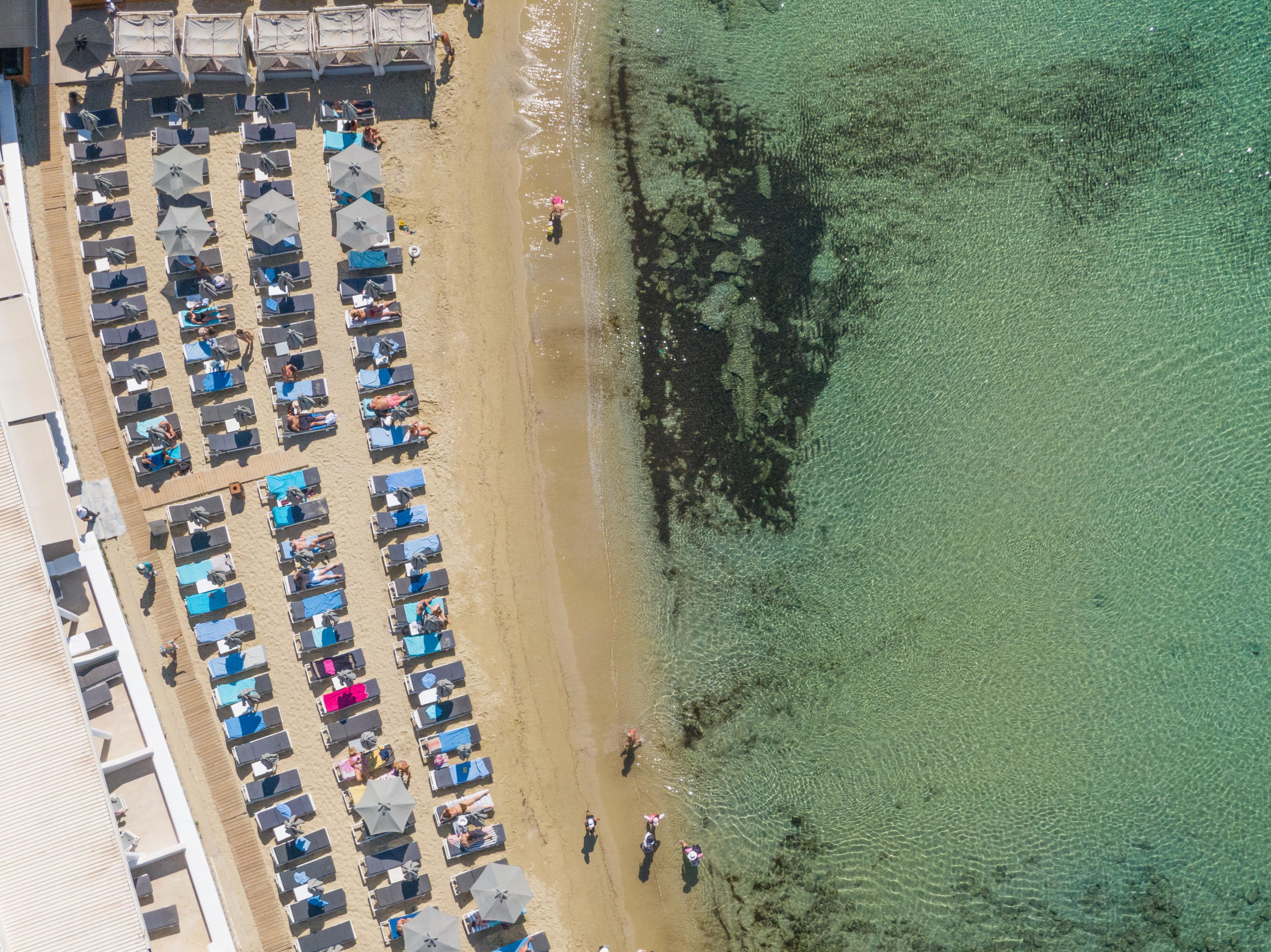 Acrogiali Beachfront Hotel Mykonos Платис Ялос Экстерьер фото
