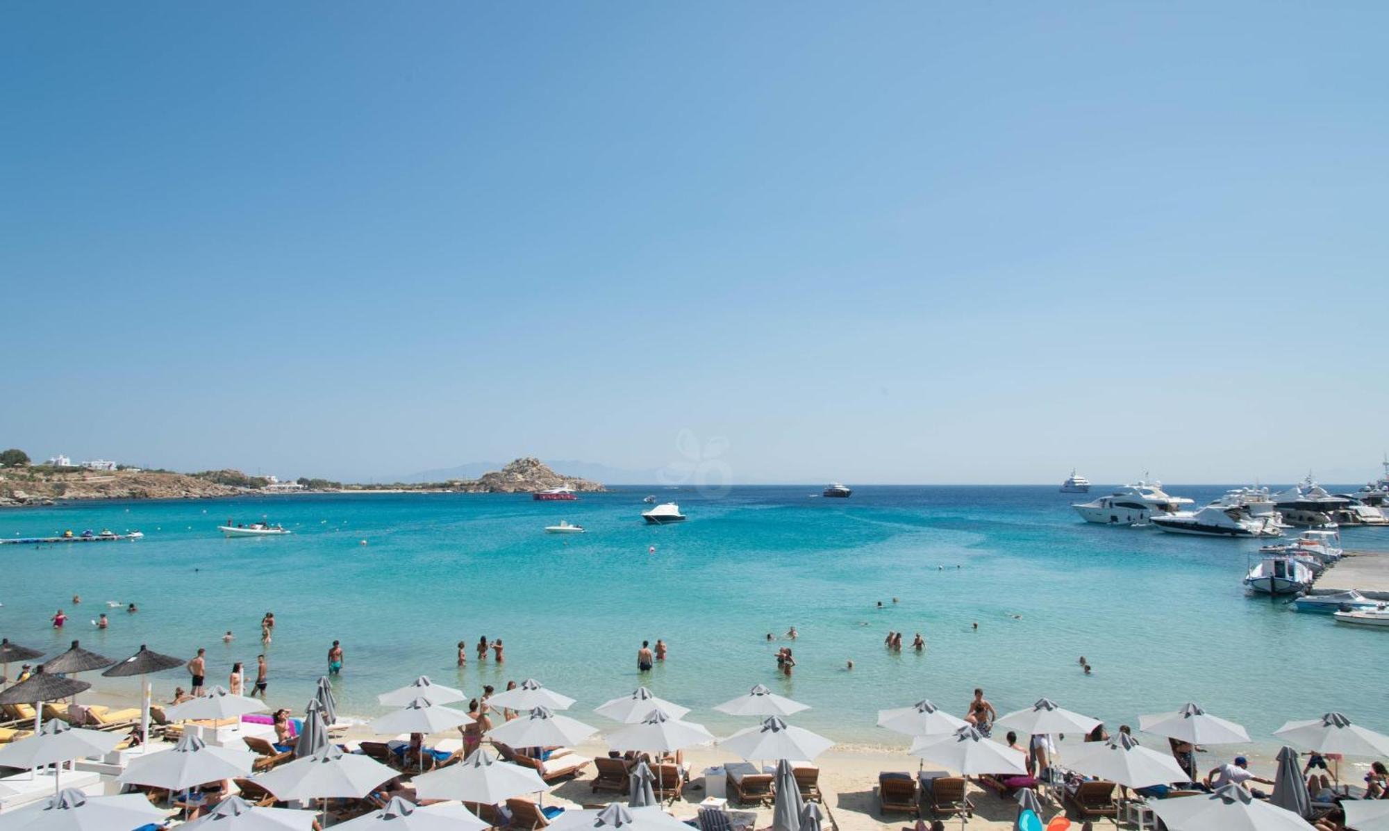 Acrogiali Beachfront Hotel Mykonos Платис Ялос Экстерьер фото